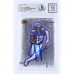 Justin Jefferson Minnesota Vikings Autographed 2020 Panini Chronicles Dynagon #D-9 Beckett Fanatics Witnessed Authenticated 10 Rookie Card