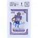 Justin Jefferson Minnesota Vikings Autographed 2020 Panini Chronicles Playoff Momentum #M-10 Beckett Fanatics Witnessed Authenticated 9/10 Rookie Card