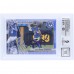 Matthew Stafford Los Angeles Rams Autographed 2022 Panini Mosaic Montage Mosaic Blue #M-7 #/99 Beckett Fanatics Witnessed Authenticated 9/10 Card