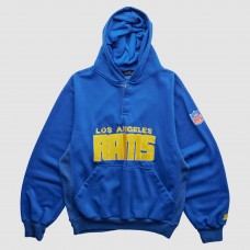 Los Angeles Rams Starter 90s Pullover Sweatshirt - Blue - M by Fanatics Real Vintage