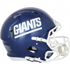 Abdul Carter New York Giants Autographed Fanatics Authentic Riddell 2022 Color Rush Speed Authentic Helmet