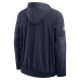 Куртка Dallas Cowboys Nike Navy Sideline Logo Glory Anorak Half-Zip Hooded