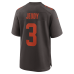 Cleveland Browns Jerry Jeudy Nike Brown Alpha Dawg Game Jersey