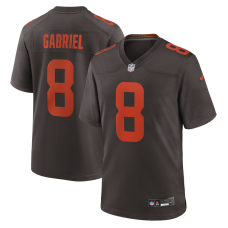 Cleveland Browns Dillon Gabriel Nike Brown Alpha Dawg Game Jersey