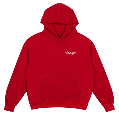 Unisex San Francisco 49ers Born x Raised Scarlet Fine Line Hoodie