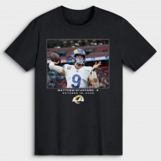Matthew Stafford Los Angeles Rams NFL Flash Features Week 7 T-Shirt - Black Matthew Stafford Los Angeles Rams NFL Flash Features Week 7 T-Shirt - Black
