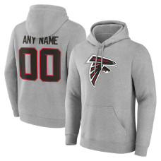 Именная толстовка Atlanta Falcons Gray Team Authentic Name & Number