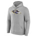 Именная толстовка Baltimore Ravens Gray Team Authentic Name & Number