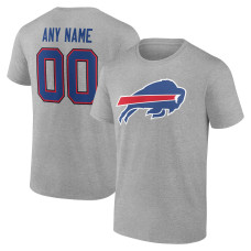 Именная футболка Buffalo Bills Gray Team Authentic Name & Number Именная футболка Buffalo Bills Gray Team Authentic Name & Number
