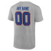 Именная футболка Buffalo Bills Gray Team Authentic Name & Number
