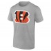 Cincinnati Bengals Gray Team Authentic Personalized Name & Number T-Shirt
