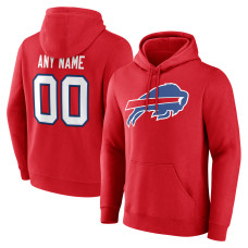Именная толстовка Buffalo Bills Red Team Authentic Name & Number