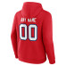 Именная толстовка Buffalo Bills Red Team Authentic Name & Number