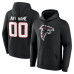 Именная толстовка Atlanta Falcons Black Team Authentic Name & Number
