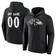Именная толстовка Baltimore Ravens Black Team Authentic Name & Number Именная толстовка Baltimore Ravens Black Team Authentic Name & Number