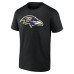 Именная футболка Baltimore Ravens Black Team Authentic Name & Number