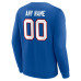 Именная свитшот Buffalo Bills Royal Team Authentic Name & Number