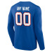 Именная футболка с длинным рукавом Buffalo Bills Royal Team Authentic Name & Number