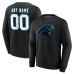Именная свитшот Carolina Panthers Black Team Authentic Name & Number Именная свитшот Carolina Panthers Black Team Authentic Name & Number