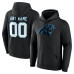 Именная толстовка Carolina Panthers Black Team Authentic Name & Number Именная толстовка Carolina Panthers Black Team Authentic Name & Number