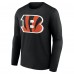 Cincinnati Bengals Black Team Authentic Personalized Name & Number Long Sleeve T-Shirt