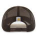Бейсболка Baltimore Ravens Carhartt x 47 Natural/Brown Undyed Trucker
