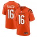 Cincinnati Bengals Joe Flacco Nike Orange Alternate Game Jersey
