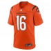 Cincinnati Bengals Joe Flacco Nike Orange Alternate Game Jersey