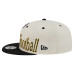 Бейсболка Pittsburgh Steelers New Era Cream Oversized Slogan 9FIFTY