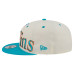 Бейсболка Miami Dolphins New Era Cream Oversized Slogan 9FIFTY