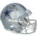 Javonte Williams Dallas Cowboys Autographed Fanatics Authentic Riddell Speed Replica Helmet