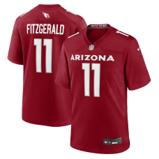 Джерси Arizona Cardinals Larry Fitzgerald Nike Cardinal Team Retired Game Джерси Arizona Cardinals Larry Fitzgerald Nike Cardinal Team Retired Game