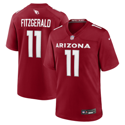 Джерси Arizona Cardinals Larry Fitzgerald Nike Cardinal Team Retired Game