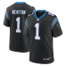 Джерси Carolina Panthers Cam Newton Nike Black Team Retired Game
