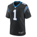 Джерси Carolina Panthers Cam Newton Nike Black Team Retired Game