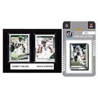 New York Jets 6 x 8 Player Plaque & 2025 Team Trading Card Set