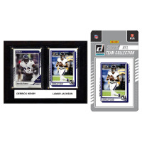 Плакетка Baltimore Ravens 6 x 8 & 2025 Team Trading Card Set