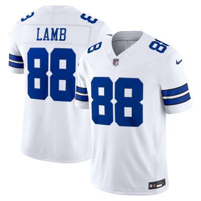 Джерси Dallas Cowboys CeeDee Lamb Nike White Vapor F.U.S.E. Stitched Limited