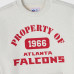 Свитшот Unisex Atlanta Falcons OVO x NFL Heather Gray Fleece