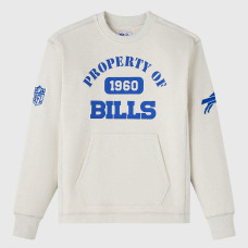 Свитшот Unisex Buffalo Bills OVO x NFL Heather Gray Fleece Свитшот Unisex Buffalo Bills OVO x NFL Heather Gray Fleece