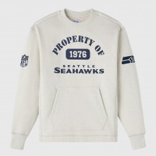 Unisex Seattle Seahawks OVO x NFL Heather Gray Fleece Sweatshirt