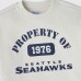 Unisex Seattle Seahawks OVO x NFL Heather Gray Fleece Sweatshirt