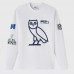 Unisex Seattle Seahawks OVO x NFL White Long Sleeve T-Shirt