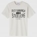 Unisex Pittsburgh Steelers OVO x NFL Heather Gray T-Shirt Unisex Pittsburgh Steelers OVO x NFL Heather Gray T-Shirt