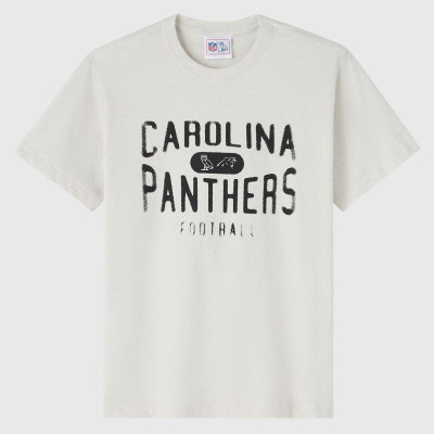 Футболка Unisex Carolina Panthers OVO x NFL Heather Gray