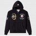 Unisex Pittsburgh Steelers OVO x NFL Black Full-Zip Waffle-Lined Hoodie Unisex Pittsburgh Steelers OVO x NFL Black Full-Zip Waffle-Lined Hoodie