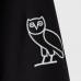 Unisex Pittsburgh Steelers OVO x NFL Black Full-Zip Waffle-Lined Hoodie