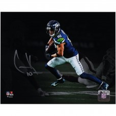 Cooper Kupp Seattle Seahawks Autographed Fanatics Authentic 8 x 10 Running with Football Spotlight Photograph
