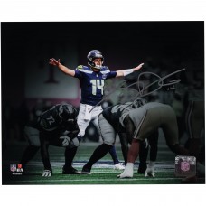 Sam Darnold Seattle Seahawks Autographed Fanatics Authentic 8 x 10 Line of Scrimmage Spotlight Photograph