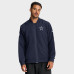 Куртка Dallas Cowboys Nike Navy Sideline Powerful Blocking Full-Zip Dri-FIT Bomber Куртка Dallas Cowboys Nike Navy Sideline Powerful Blocking Full-Zip Dri-FIT Bomber